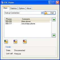 ITIC Dialer Screenshot